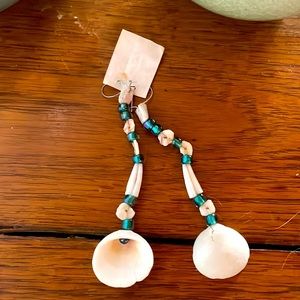 Native shell earrings